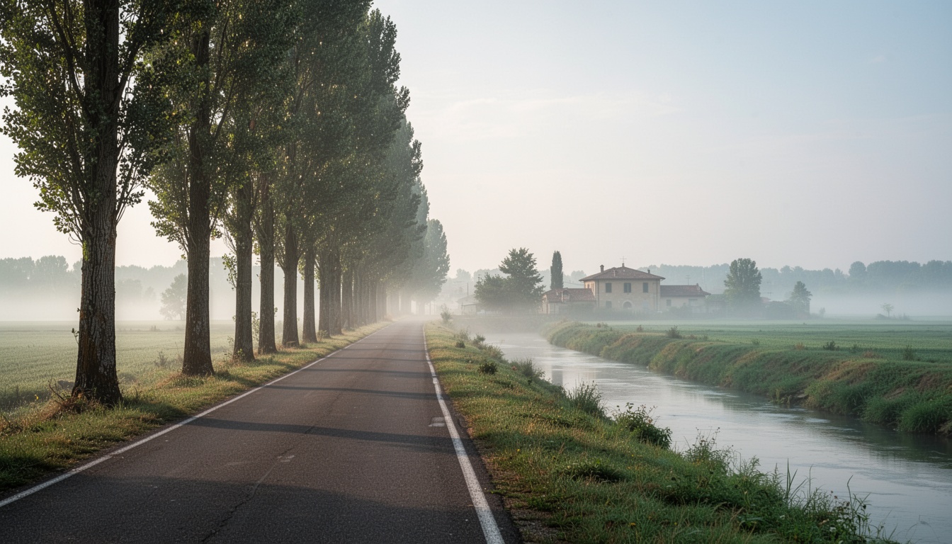 Itinerario in moto da Pavia nella Lomellina: Vigevano, risaie, Mortara e Lomello