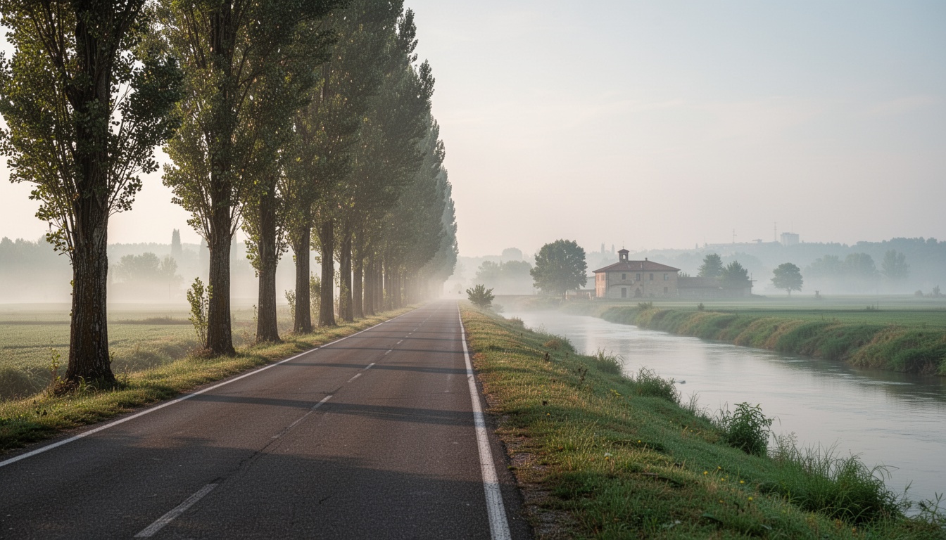 Itinerario in moto da Milano lungo il Naviglio Grande fino a Morimondo e Binasco, tra ville nobiliari e abbazia cistercense
